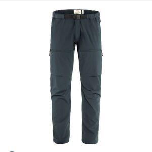 fjällräven men’s high coast hike trousers navy hiking outdoors lightweight sz 40